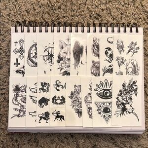 Black and White tattoos